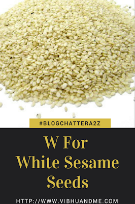 W For White Sesame Seeds - Vibhu & Me